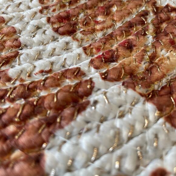 Rachel Zoe Christmas GINGERBREAD Placemat 15in Set of 4 Holiday Home Decor New - Picture 9 of 10